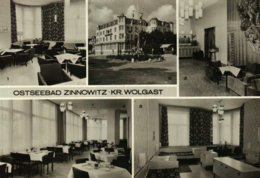 Ostseebad ZINNOWITZ-Kr.WOLGAST  Ferienheim IG Wismut "Glück Auf" - Zinnowitz