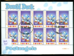 NEDERLAND * PERSOONLIJKE POSTZEGELS * DISNEY * DONALD DUCK  * BLOK VAN 10 * POSTFRIS GESTEMPELD (275) - Personalisierte Briefmarken