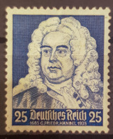 DEUTSCHES REICH 1935 - MNG - Mi 575 - 25pf - Händel - Nuovi