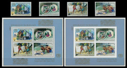 Burundi - 959/962 + BL124/124A - Année Internationale Du Logement Des Sans Abris - 1988 - MNH - Unused Stamps
