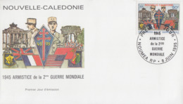 Enveloppe  FDC  1er Jour   NOUVELLE  CALEDONIE    50éme  Anniversaire  Fin  De  La  Seconde  Guerre  Mondiale   1995 - FDC