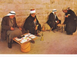 ISRAEL ,JERUSALEM,yéroushalaim,jewish,JUDAICA,ARABE,FUMEUR,NARGUILE,MARCHAND DE CIGARETTES - Israël