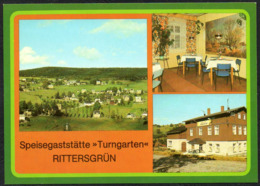 C8669 - TOP Rittersgrün Gaststätte Turngarten - Bild Und Heimat Reichenbach - Schwarzenberg (Erzgeb.)