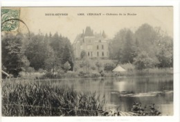 Carte Postale Ancienne Carizay - Château De La Roche - Cerizay