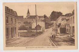 Cpa Montigny Le Tilleul  Rue De Bomerée - Montigny-le-Tilleul