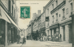 41 MONTRICHARD / La Grande Rue / Belle Carte Animee - Montrichard