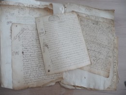 Farges Provence Archive 10 Pièces Généralités Paris XVIIIème à Découvrir - Manuscrits
