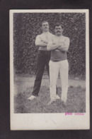 CPA Lutte Lutteur Force Poids Haltères Carte Photo RPPC à Identifier - Wrestling