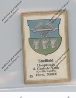 ENGLAND - YORKSHIRE - SHEFFIELD, Stadtwappen, Abdullah Vignette / Cinderella - Sheffield