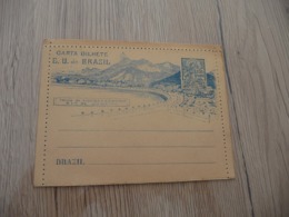Entier Brésil Brazil Carte Lettre Illustrée - Storia Postale