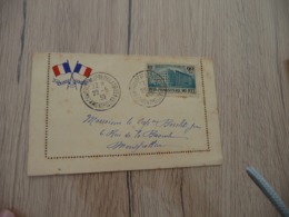 Lettre France Cachet Congrès Exposition Philatélique De Montpellier 1939 Patriotique France 'abord 1 TP Seul Sur Lettre - Cachets Commémoratifs