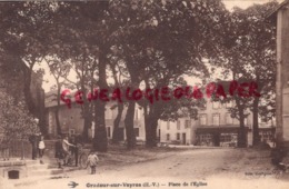 87 - ORADOUR SUR VAYRES- PLACE DE L' EGLISE - EDITEUR BOURGOIN - Oradour Sur Vayres