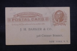 ETATS UNIS - Entier Postal Commercial De New York Non Circulé - L 43181 - ...-1900