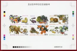 Korea 2014 SC #5236-41, Collective Deluxe Proof, Vegetables & Fruits - Groenten