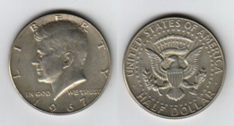 USA  Half Dollar Kennedy 1967 - 1964-…: Kennedy