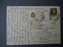 WW2 - ITALY OCCUPATION OF MONTENEGRO 1942- PERASTO - CATTARO - TOLLO CHIETI - CENSURA - Montenegro