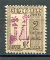 GUADELOUPE   N°  25 **  (Y&T)  (taxe) - Timbres-taxe