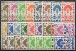 MADAGASCAR :  RAVENALA N° 265/278 + 286/287 + 290/297 NEUVES * GOMME CHARNIERE - Neufs