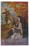CPA WW1 Guerre 14-18 Carte Patriotique Brave Tommy Soldat Anglais - Guerre 1914-18