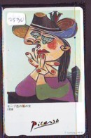 Télécarte Japon * PEINTURE *  PICASSO * ART (2530)  Japan * Phonecard * KUNST TELEFONKARTE - Peinture