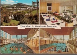 Germany & Circulated, Stadtbad  In Meschede, Sauerland, Berlin 1973 (4453) - Meschede