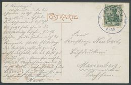 SST Bis 1918 02 BRIEF, ZWICKAU AUSSTELLUNGSPLATZ (SACHS.), Auf Offizieller Karte No. 74, Pracht - Storia Postale