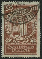 Dt. Reich 354 O, 1924, 25 Pf. Nothilfe, Normale Zähnung, Pracht, Mi. 85.- - Usati
