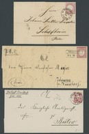 LOTS 1873-99, 16 Frankierte Belege, Meist Pracht, Fundgrube! - Sonstige & Ohne Zuordnung