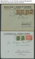 LOTS 1922/3, 43 Meist Verschiedene Belege Inflation, Feinst/Pracht - Sonstige & Ohne Zuordnung