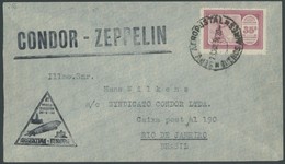 ZEPPELINPOST 256 BRIEF, 1934, 3. Südamerikafahrt, Argentinische Post, Rückfahrt, Buenos Aires-Rio De Janeiro, Flugbestät - Correo Aéreo & Zeppelin