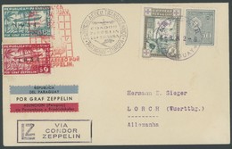 ZEPPELINPOST 267 BRIEF, 1934, 5. Südamerikafahrt, Paraguayische Post, Prachtbrief Der Rückfahrt - Correo Aéreo & Zeppelin