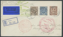 ZULEITUNGSPOST 177B BRIEF, Irland: 1932, 6. Südamerikafahrt, Anschlußflug Ab Berlin, Einschreibbrief, Pracht, Nur 18 Bel - Airmail & Zeppelin