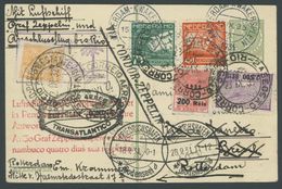 ZULEITUNGSPOST 129D BRIEF, Niederlande: 1931, 2. Südamerikafahrt, Hin-und Rückfahrt, Niederländisch/brasilianische Frank - Airmail & Zeppelin