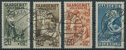 SAARGEBIET 104-07 O, 1926, Pflegedienste I, Prachtsatz, Kurzbefund Geigle, Mi. (130.-) - Sonstige & Ohne Zuordnung