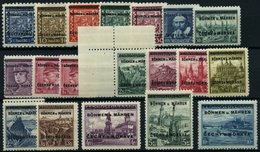 BÖHMEN UND MÄHREN 1-19 **, 1939, Kopfbilder Und Landschaften, Prachtsatz, Gepr. Gilbert, Mi. 120.- - Unused Stamps