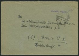 ALL. BES. GEBÜHR BEZAHLT NEUKIRCHEN (SULZBACH-ROSENBERG), 3.4.46, R1 Gebühr Bezahlt, Handschriftlich 24, Brief Feinst - Otros & Sin Clasificación