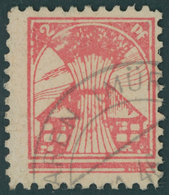 MECKLENBURG-VORPOMMERN 18c O, 1945, 12 Pf. Rosarot Mit Druckzufälligkeit 2 Pf, Pracht, Gepr. Kramp - Otros & Sin Clasificación