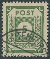 OST-SACHSEN 57b O, 1945, 5 Pf. Schwärzlicholivgrün, Pracht, Gepr. Ströh, Mi. 220.- - Other & Unclassified