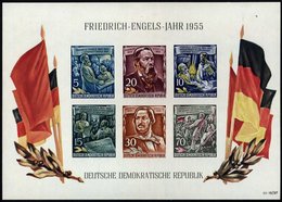 DDR Bl. 13 **, 1955, Block Engels, Pracht, Mi. 80.- - Otros & Sin Clasificación