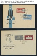 LOTS 1958-70, 76 Verschiedene FDC`s In Bedarfserhaltung, Feinst/Pracht - Sammlungen