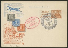 ZUSAMMENDRUCKE W 5 BRIEF, 1949, Bauten R1c + 4 Auf FDC, Prachtkarte, Mi. 60.- - Se-Tenant