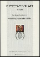 ERSTTAGSBLÄTTER 591-613 BrfStk, 1979, Kompletter Jahrgang, ETB 1 - 17/79, Pracht - Sonstige & Ohne Zuordnung