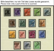 SAMMLUNGEN O,** , 1948-1990, Saubere Sammlung Berlin In 2 SAFE-dual Alben, Bis Auf 1-5 MK. Schwarzaufdruck Und Block Wäh - Other & Unclassified
