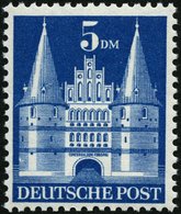 AMERIK. U. BRITISCHE ZONE 100II **, 1948, 5 DM Hohe Treppe, Pracht, Mi. 220.- - Sonstige & Ohne Zuordnung