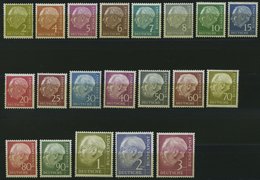 BUNDESREPUBLIK 177-96 **, 1954, Heuß, Prachtsatz, Mi. 280.- - Otros & Sin Clasificación