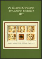 JAHRESZUSAMMENSTELLUNGEN J 10 **, 1982, Jahreszusammenstellung, Pracht, Mi. 65.- - Sonstige & Ohne Zuordnung