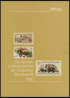 JAHRESZUSAMMENSTELLUNGEN J 14 **, 1986, Jahreszusammenstellung, Postfrisch, Pracht, Mi. 75.- - Altri & Non Classificati