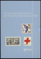 JAHRESZUSAMMENSTELLUNGEN J 16 **, 1988, Jahreszusammenstellung, Pracht, Mi. 75.- - Sonstige & Ohne Zuordnung