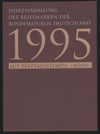 JAHRESSAMMLUNGEN Js 3 BrfStk, 1995, Jahressammlung, Pracht, Mi. 160.- - Andere & Zonder Classificatie