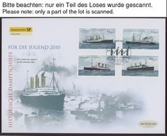 JAHRGÄNGE 2768-2834 BRIEF, 2010, Kompletter Jahrgang Auf FDC`s Im Deutschland Exklusiv-Album Mit Schuber, Pracht - Altri & Non Classificati